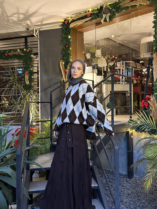 Diamond Knit Jumper 02