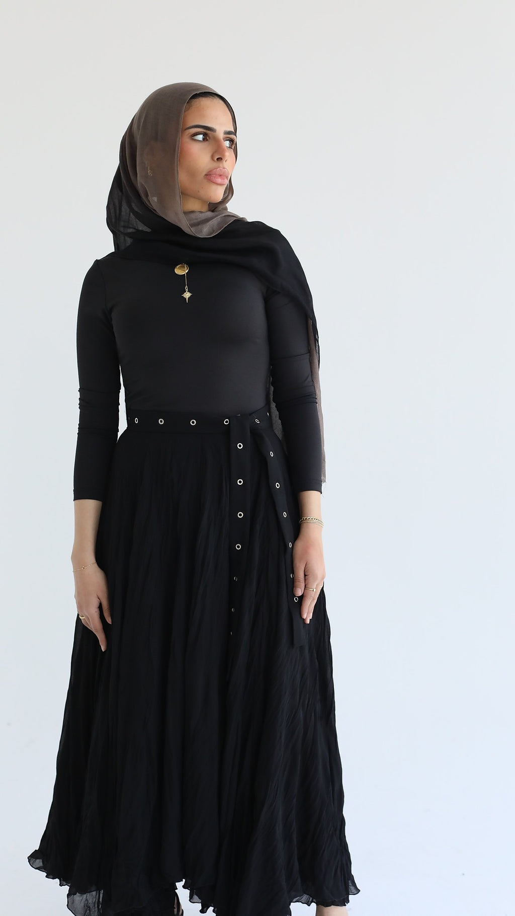 Whisper Skirt in Black
