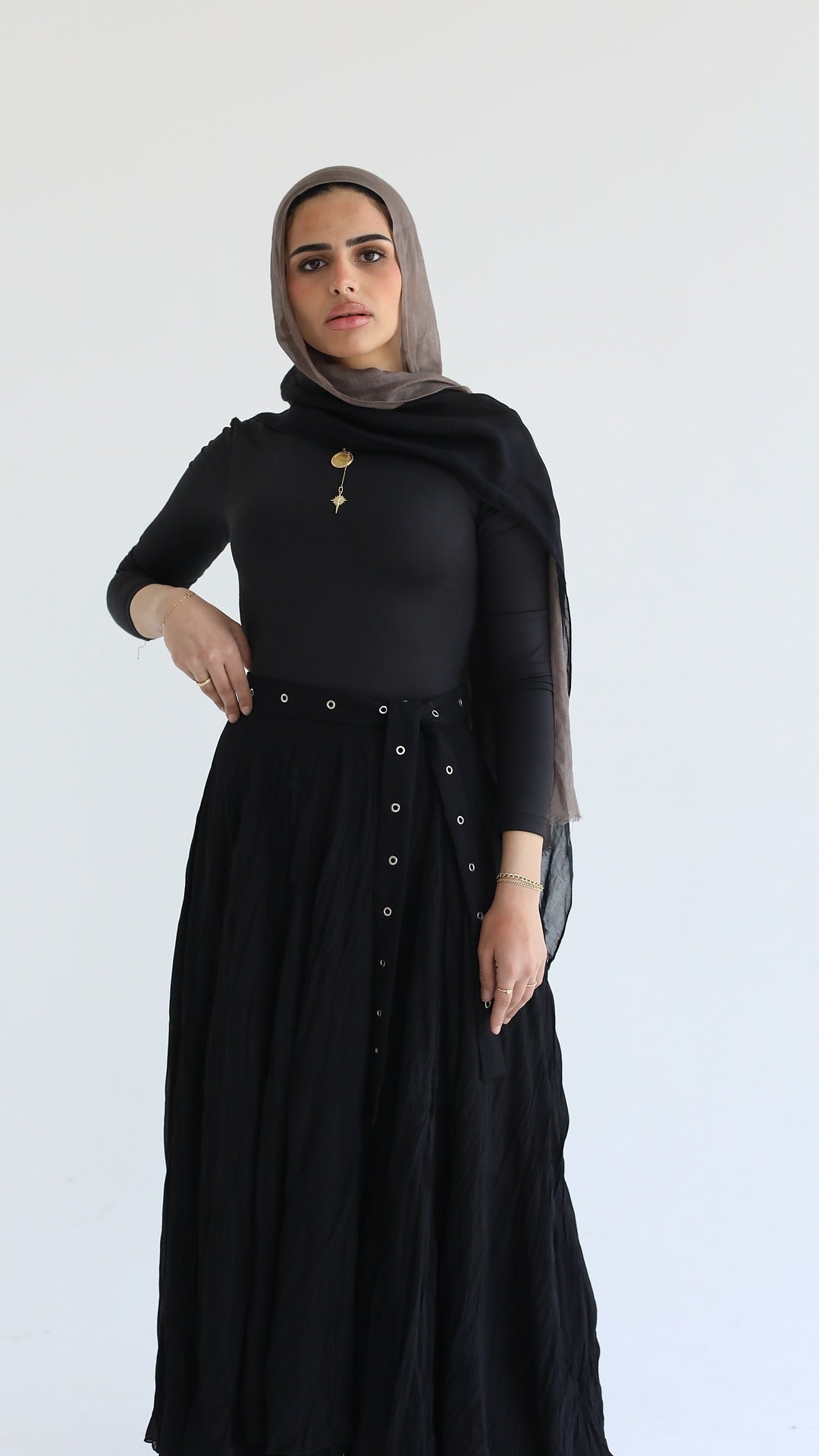 Whisper Skirt in Black