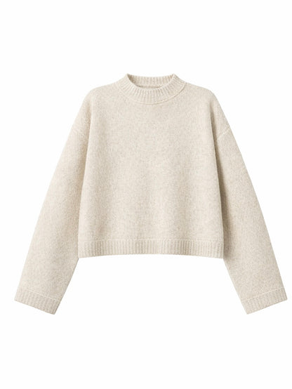Crème Knit Pullover