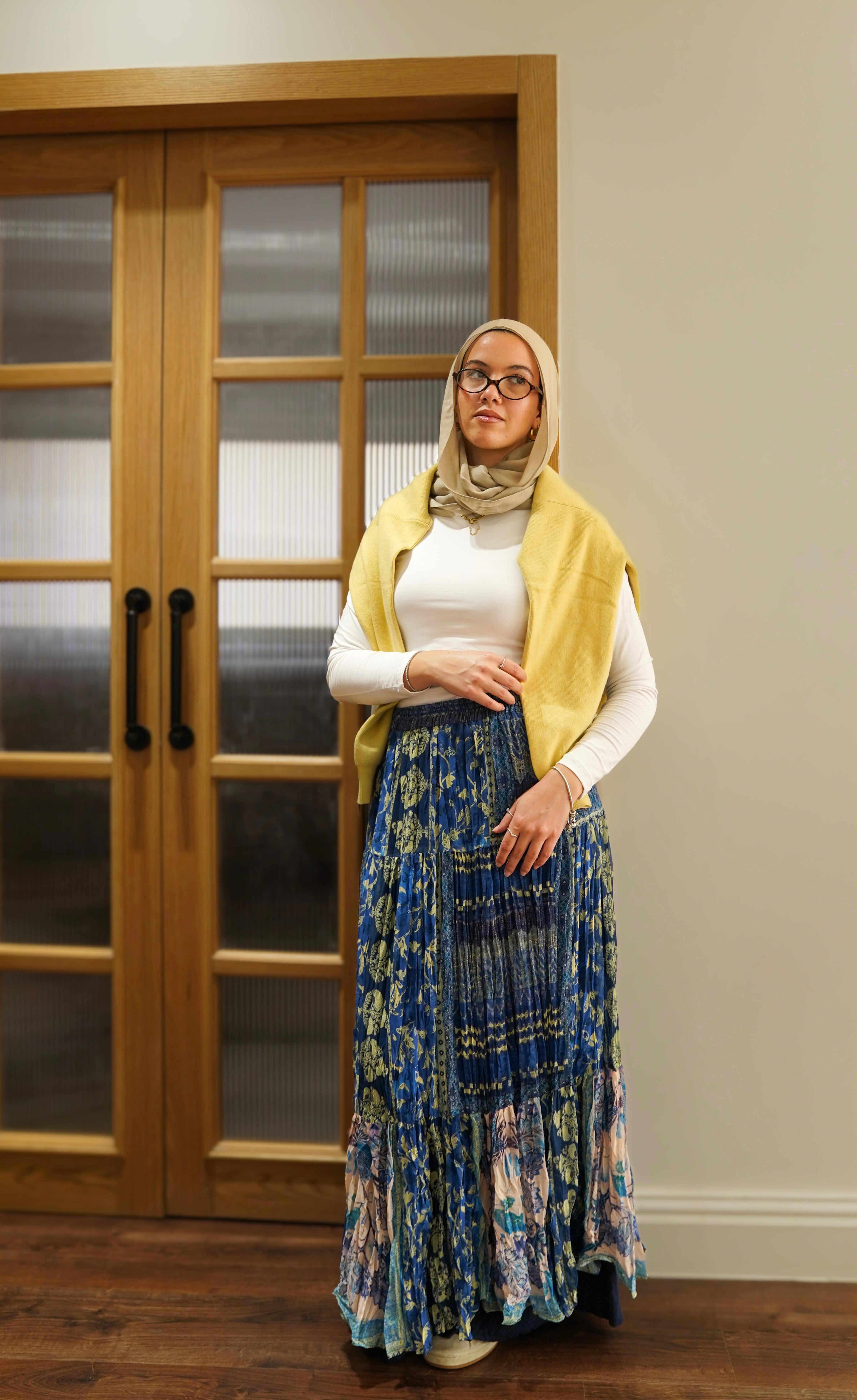Boho Skirt in Blue
