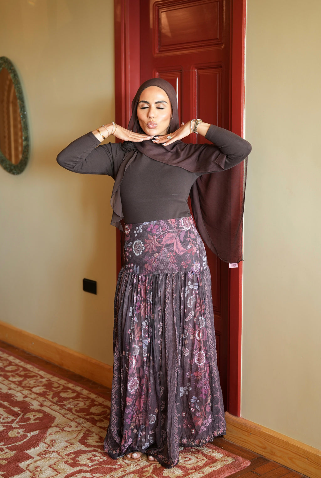 Choco Flory Skirt