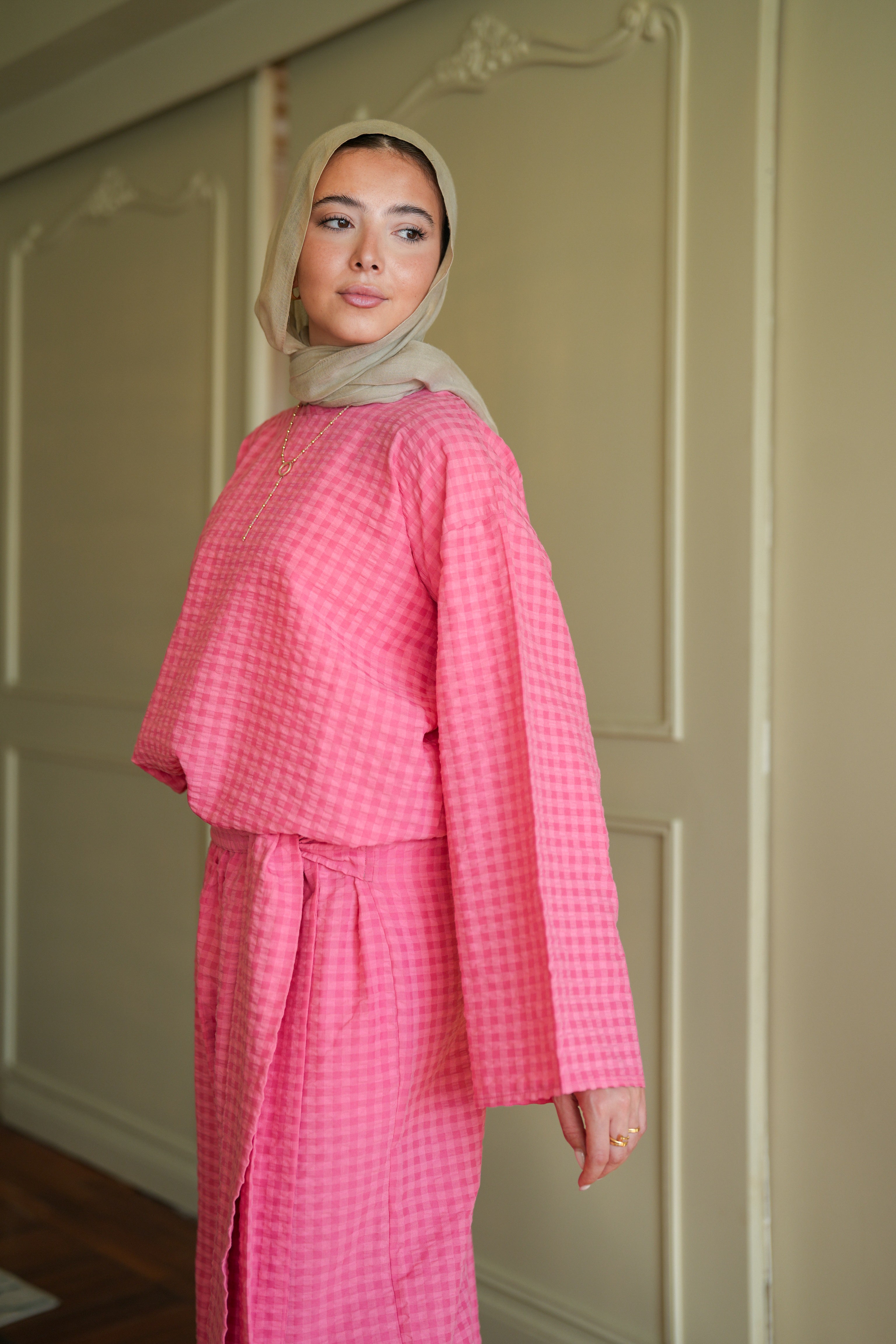Pink Ballon Blouse