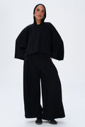 Soft Cloud Top in Black