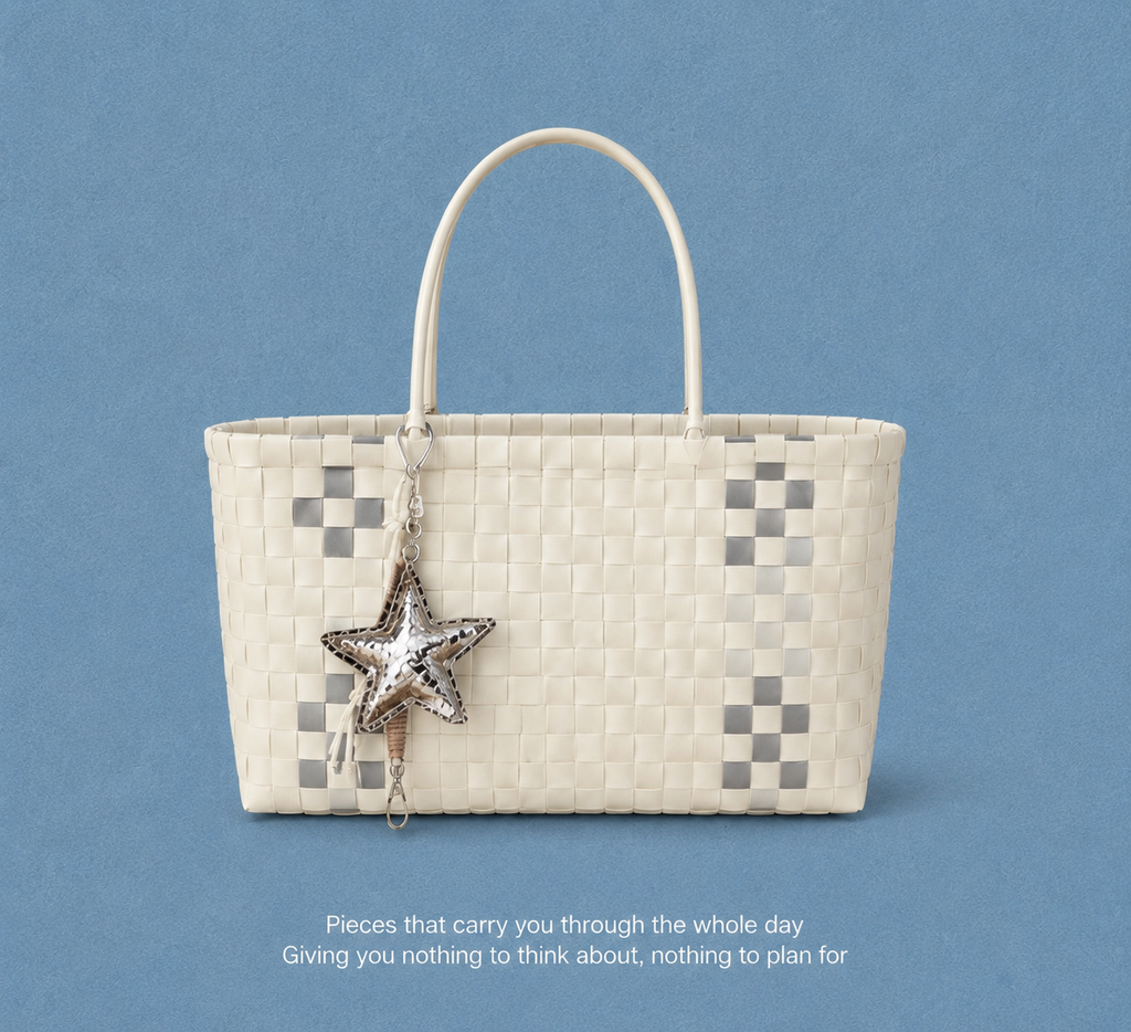 Woven Bag in White