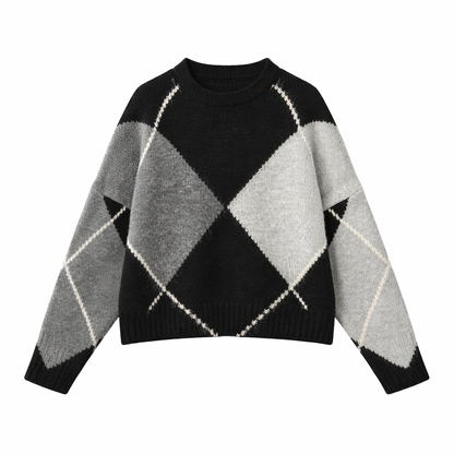 Diamond Knit Jumper 01