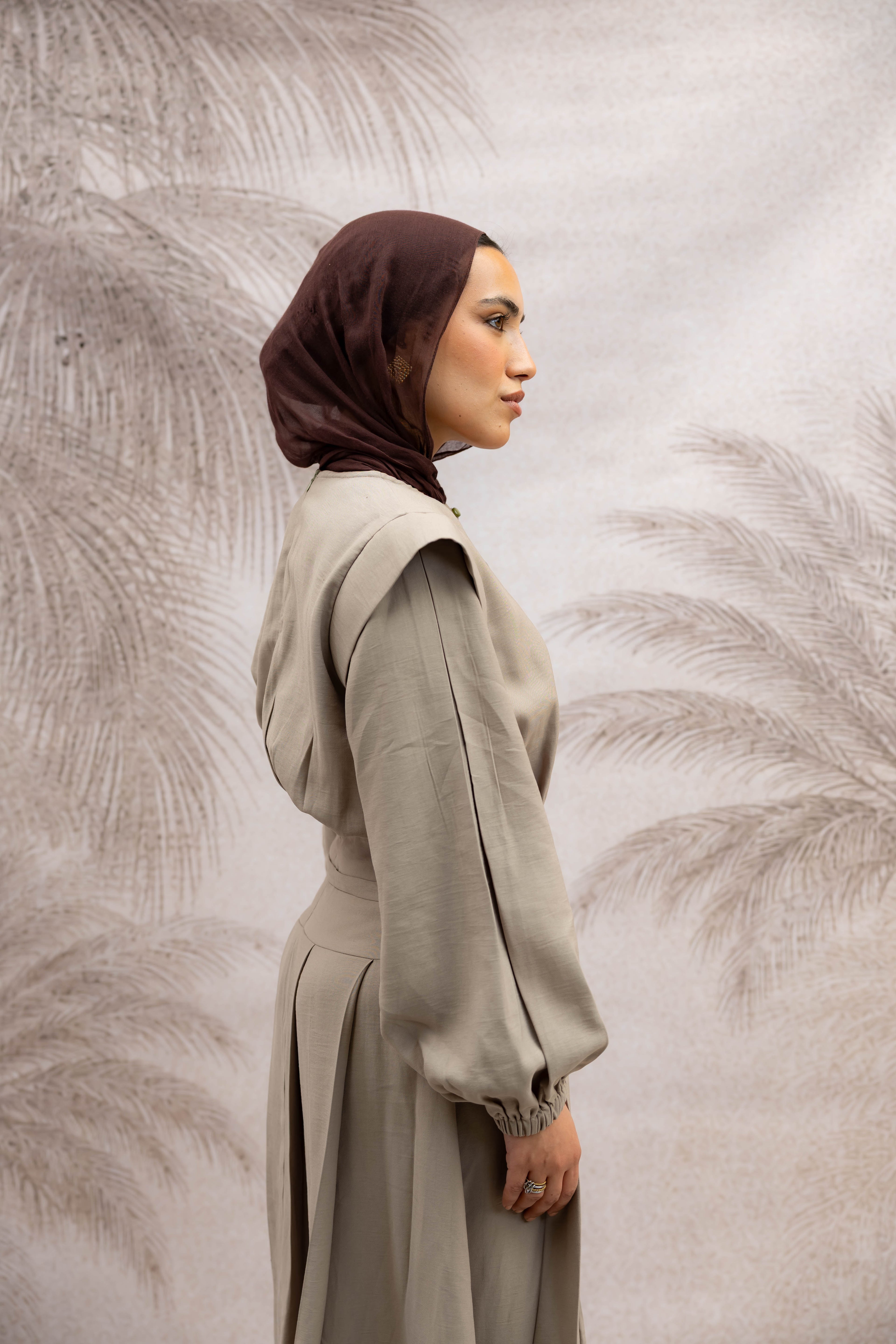 Sand Muse Structured Dress