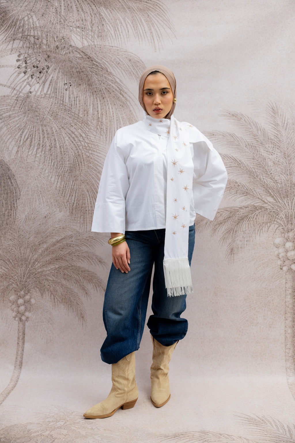 Starlight Scarf Shirt