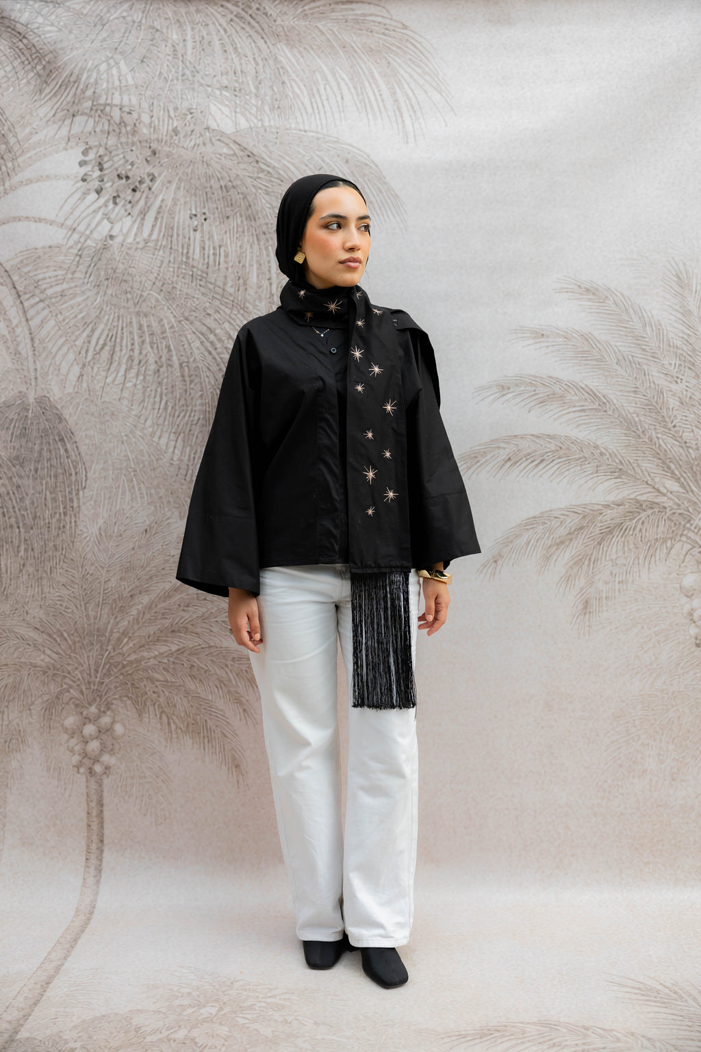 Moonlight Scarf Shirt