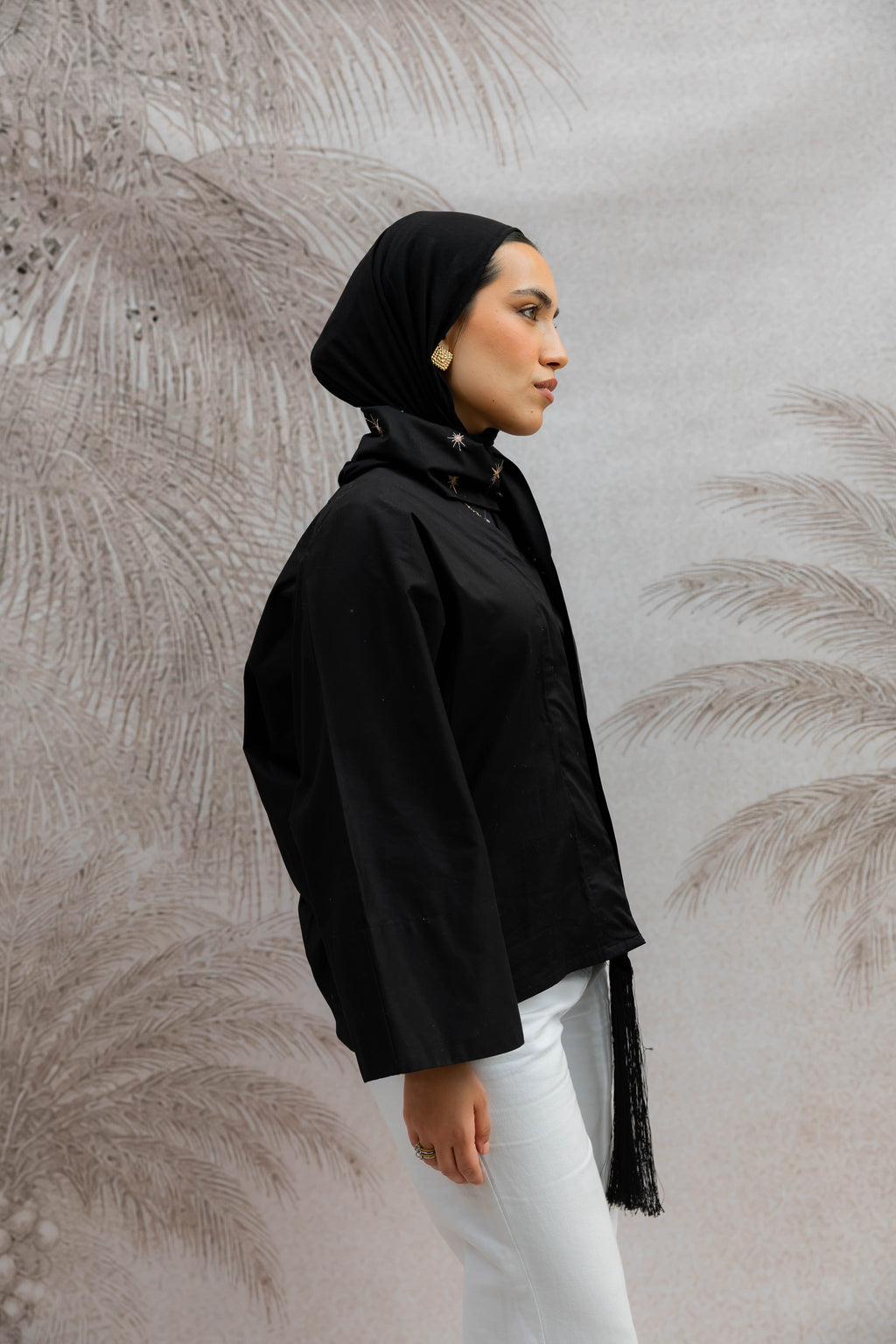 Moonlight Scarf Shirt