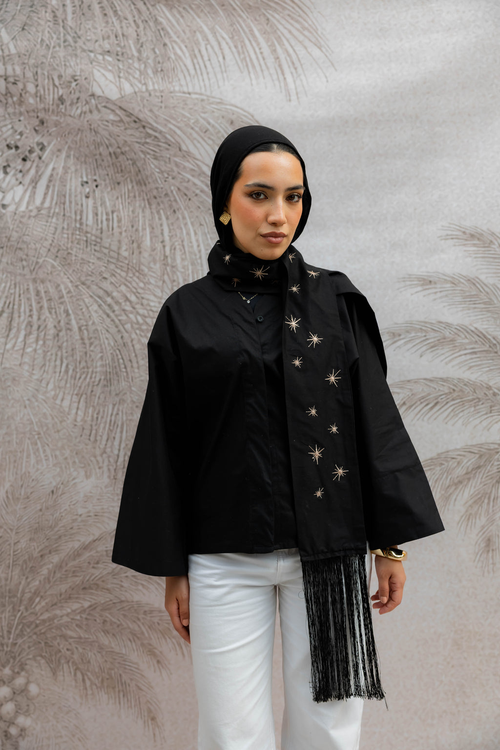 Moonlight Scarf Shirt