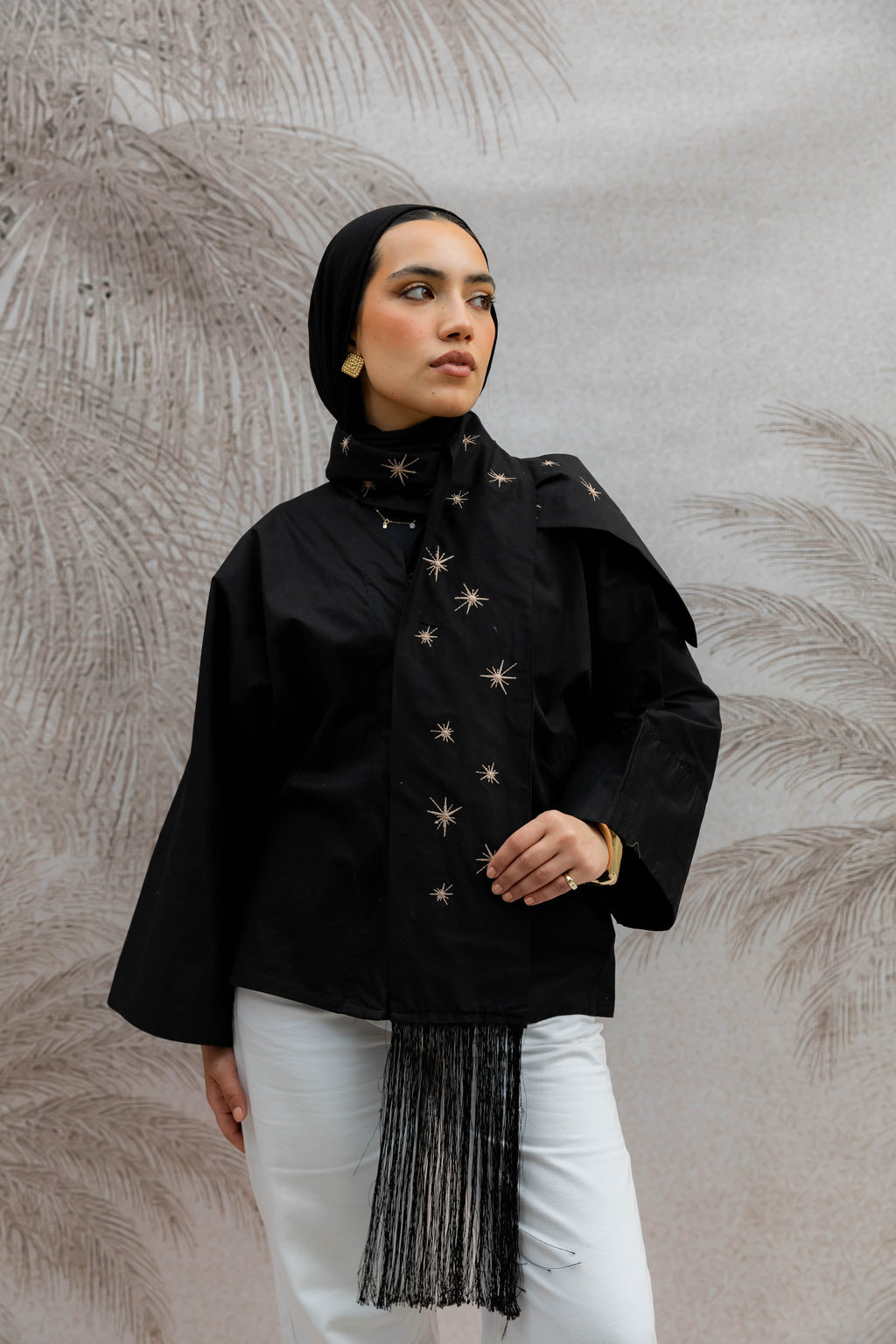 Moonlight Scarf Shirt