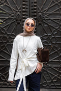 Wrapped Cotton Shirt