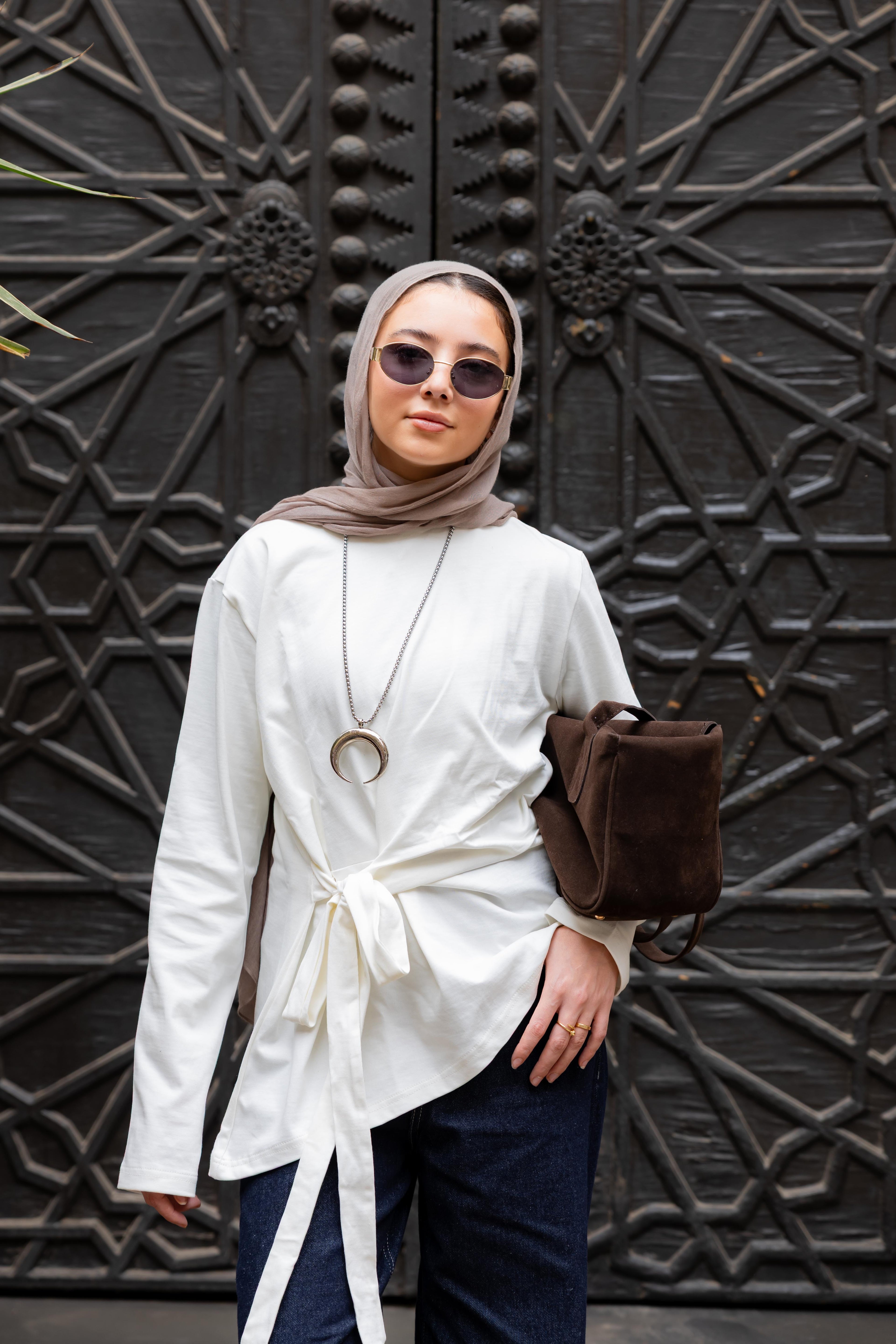 Wrapped Cotton Shirt
