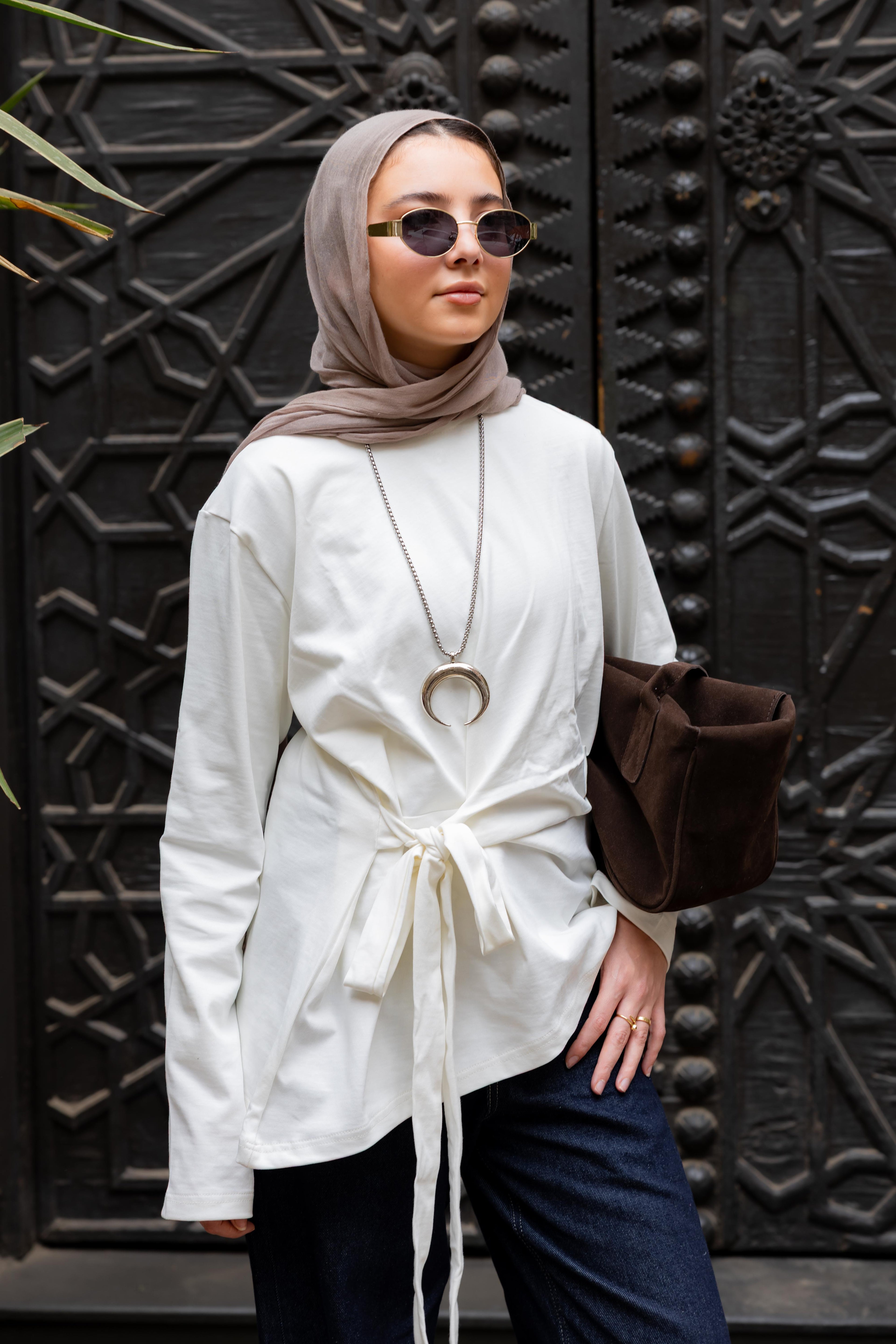 Wrapped Cotton Shirt