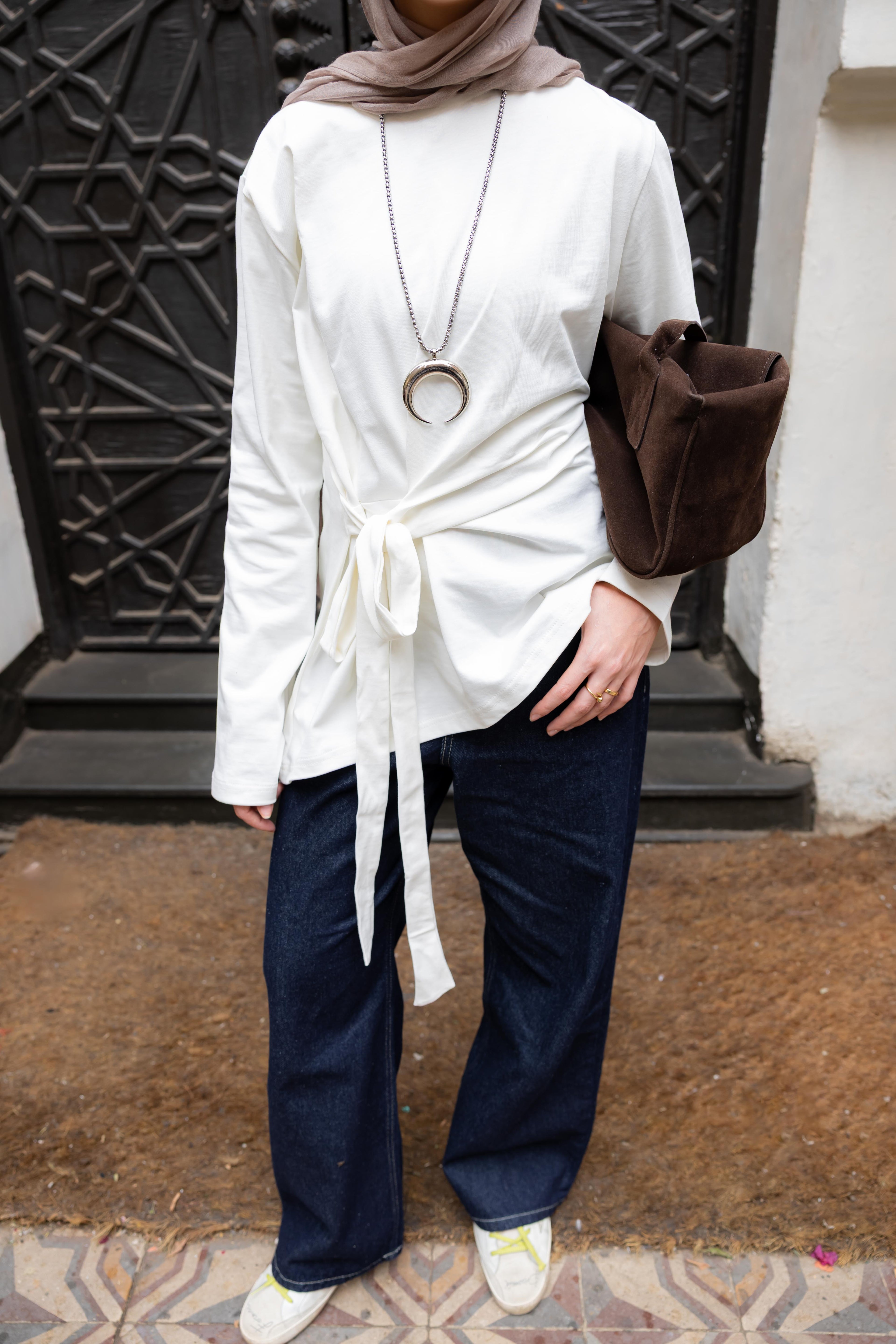 Wrapped Cotton Shirt