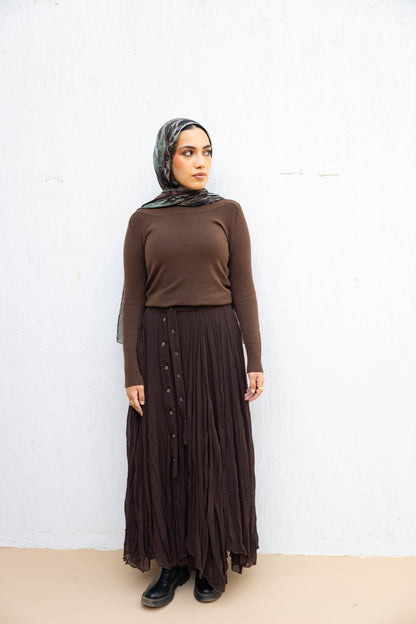 Chocolate Whisper Skirt