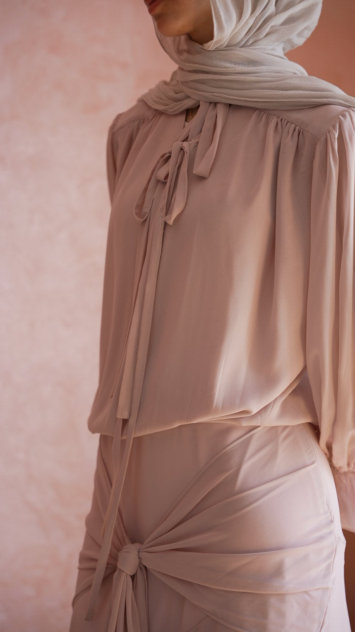 Chiffon Top in Pink
