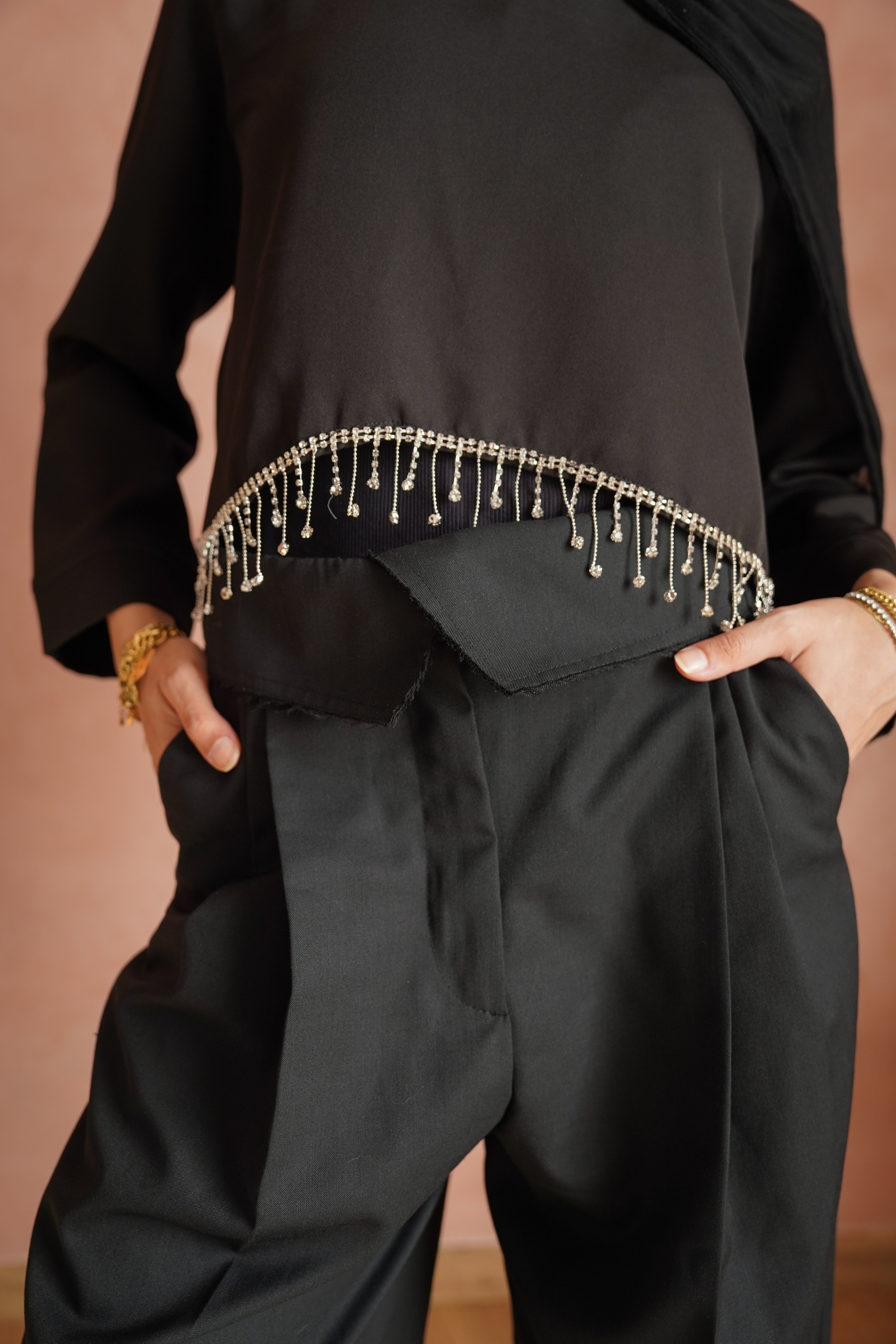 Bling Bling Top in Black