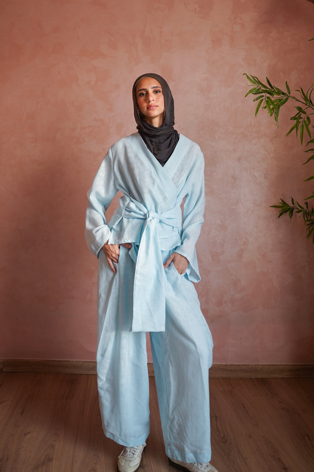 Ballon Pants in Baby Blue