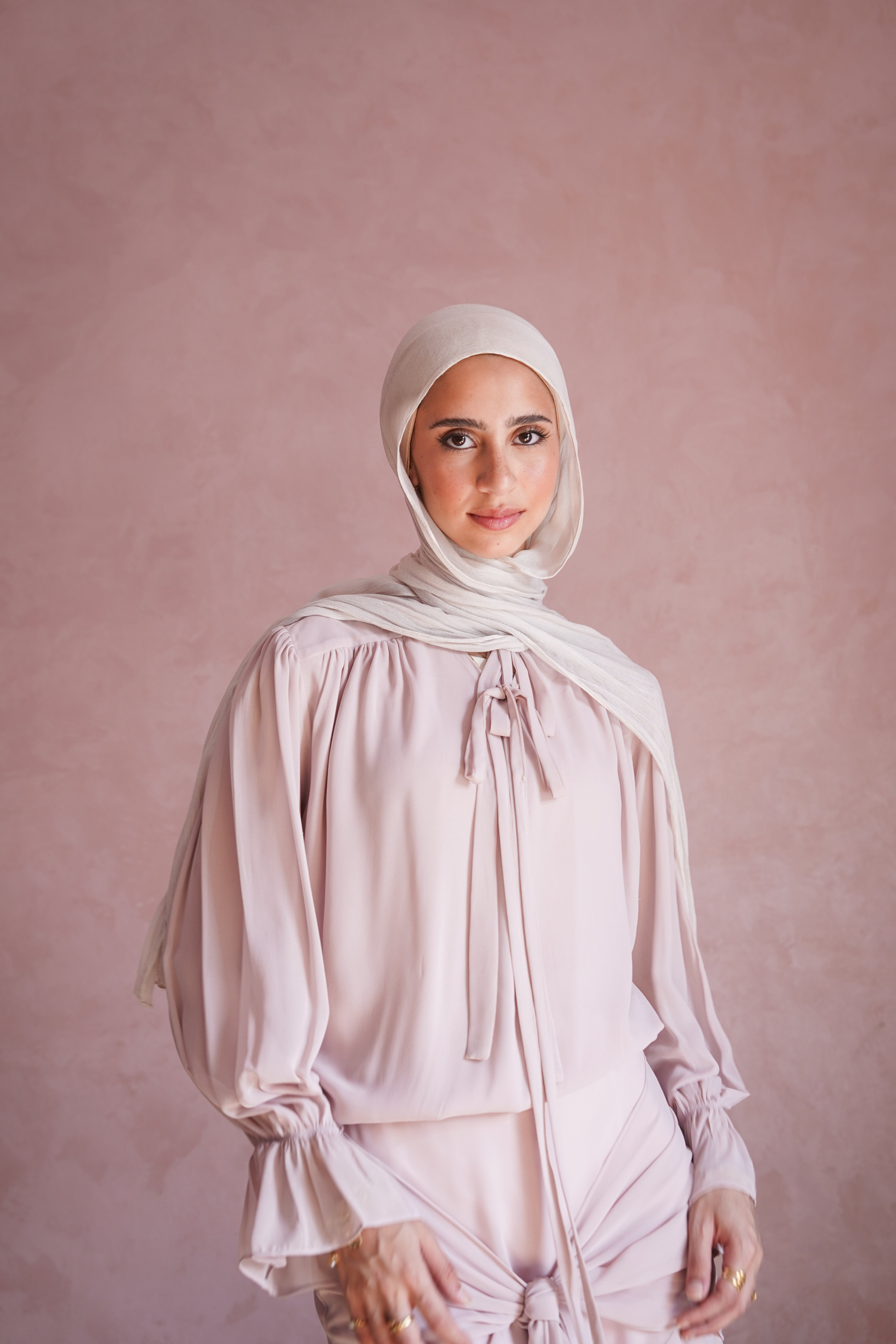 Chiffon Top in Pink