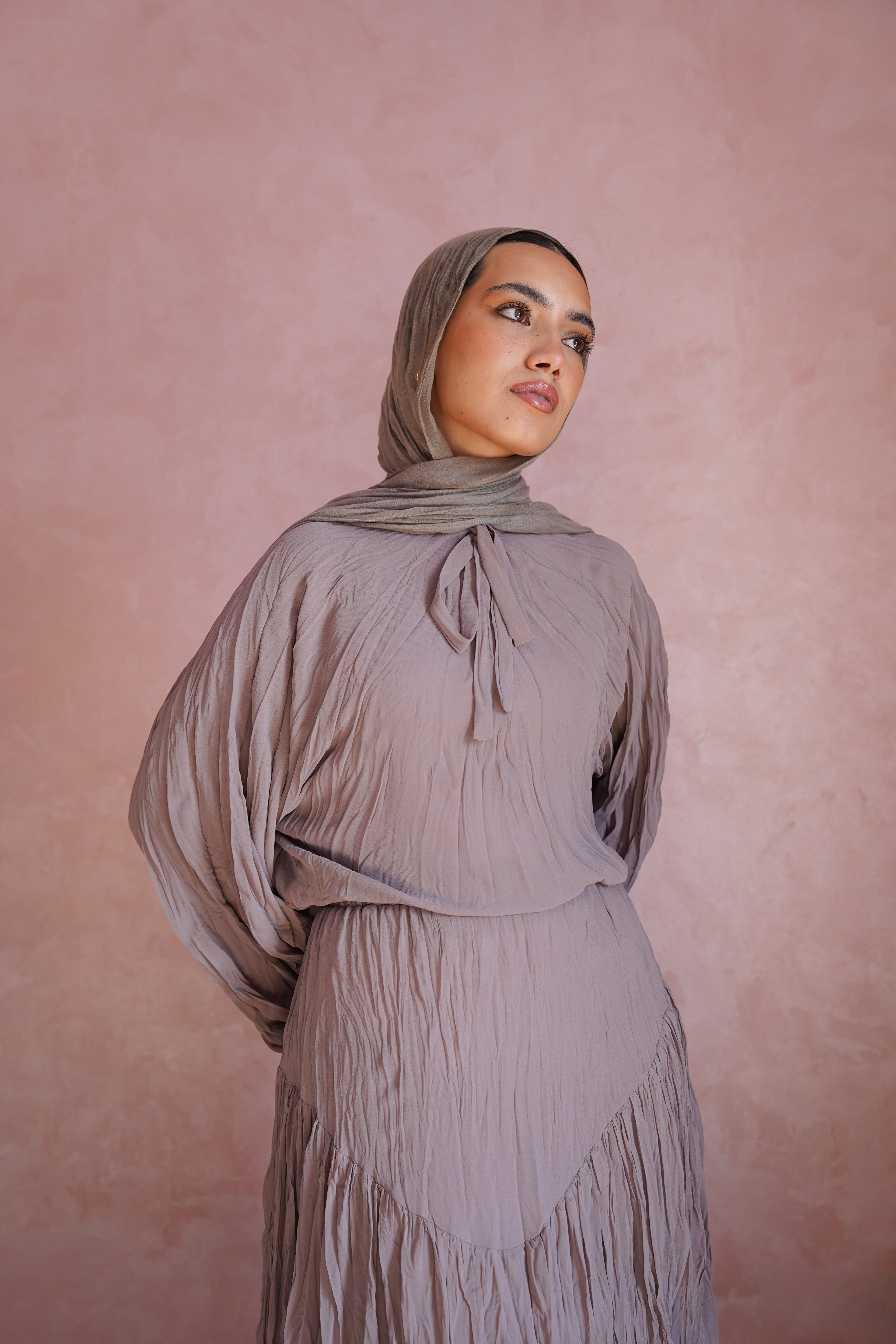 Beige Crushed Top