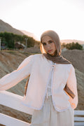 Tie Stripped Blouse in Orange
